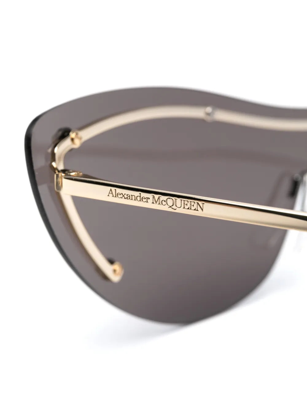 cat-eye spiked-stud sunglasses