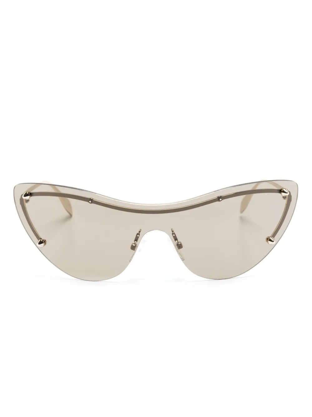 cat-eye spiked-stud sunglasses