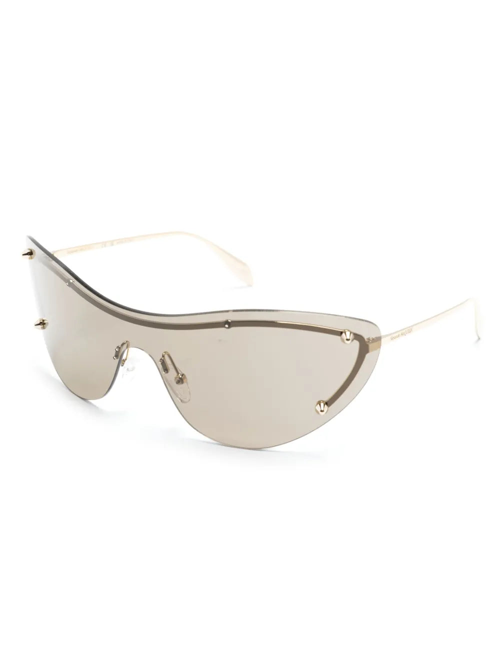cat-eye spiked-stud sunglasses
