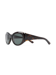 logo-print detail sunglasses