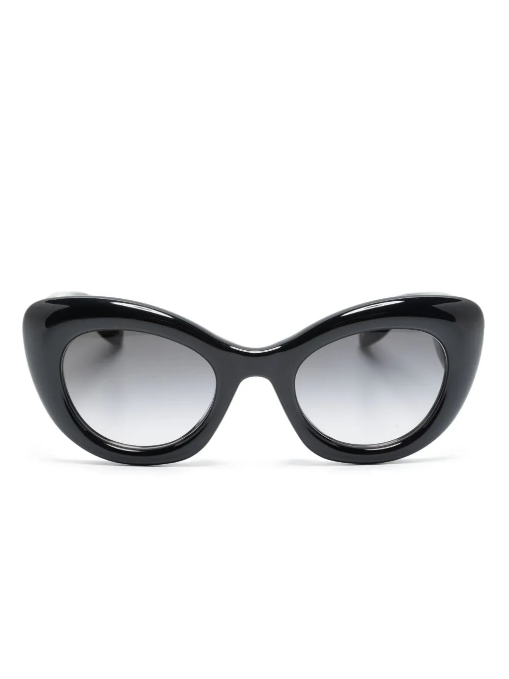 engraved-logo round-frame sunglasses