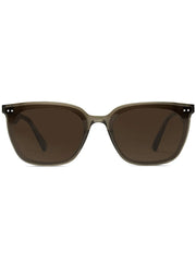 oversize-rectangle-frame sunglasses