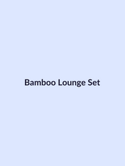 Bamboo Lounge Set