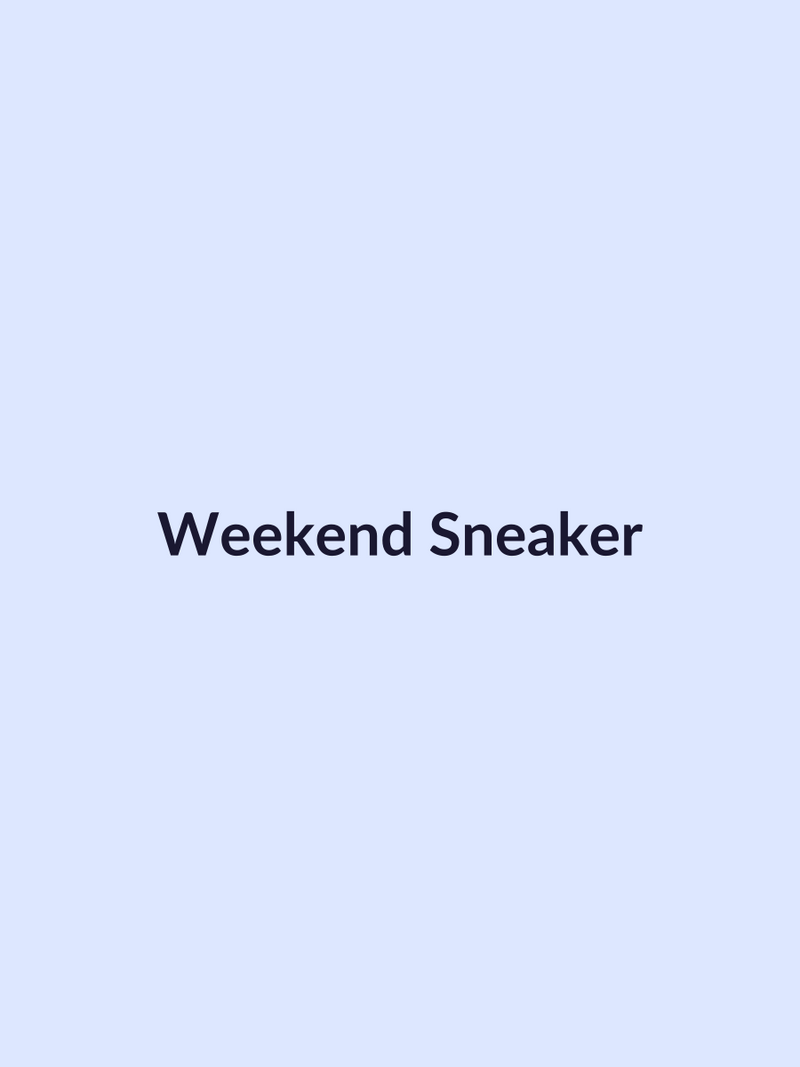 Weekend Sneaker