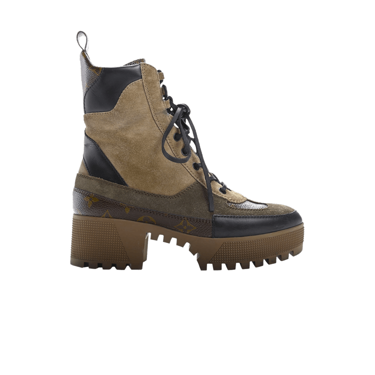 Louis Vuitton Wmns Laureate Platform Desert Boot 'Beige Monogram'