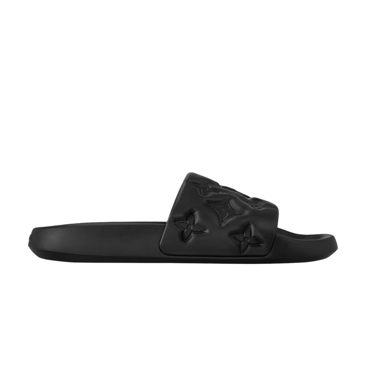 Louis Vuitton Waterfront Mule Monogram Embossed - Black