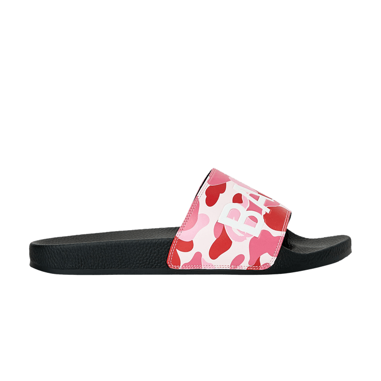ABC Camo Slide Pink Text