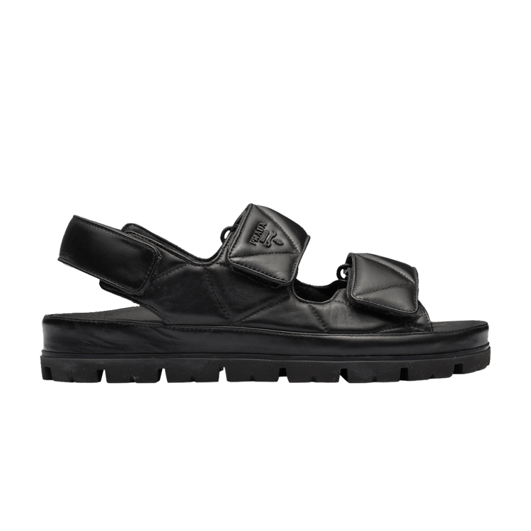 Prada Wmns Padded Nappa Sandal 'Black'