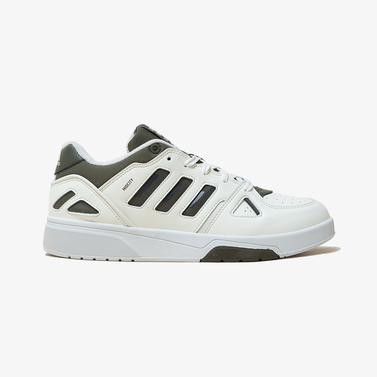 Adidas MIDCITY LOW { OWHITE/OLISTR/SHAOLI