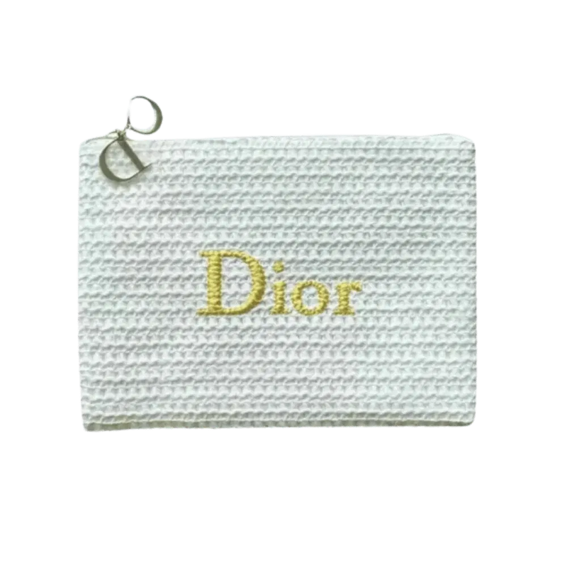 Christian Dior Clutch/Pouch White