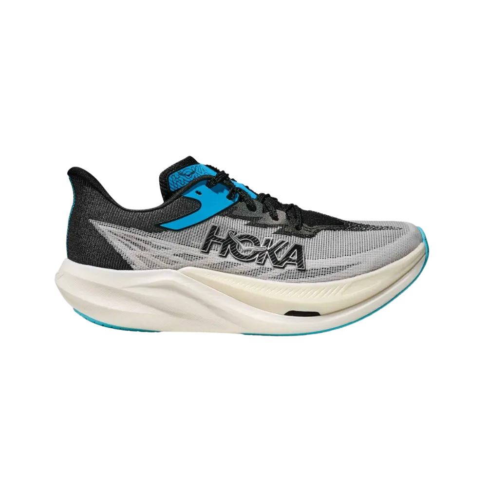 Hoka Rocket x 3 White/Black
