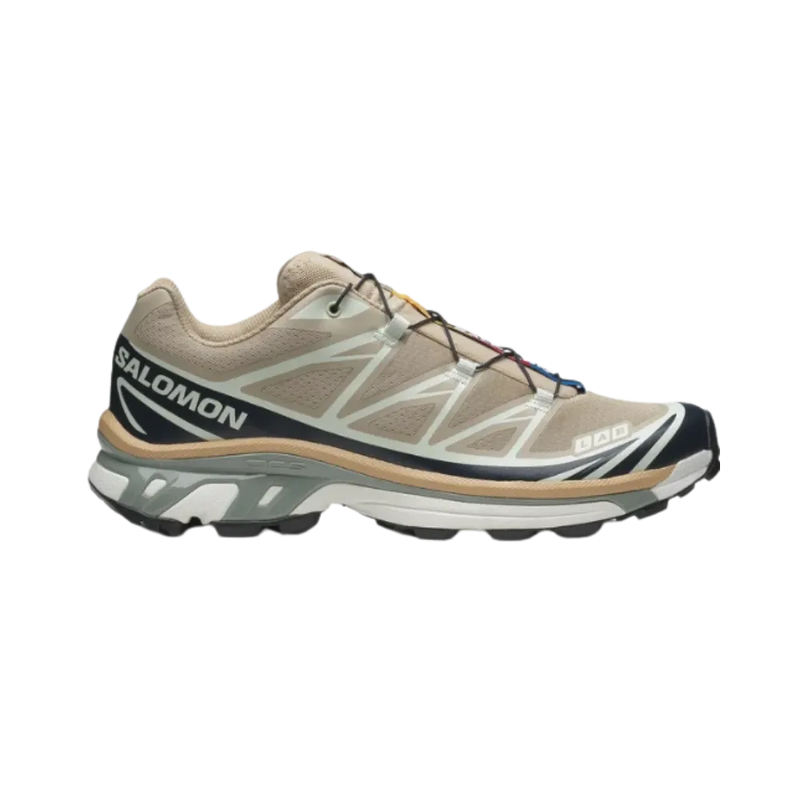 Salomon XT-6 Oxford Tan / Carbon / Clearly Aqua