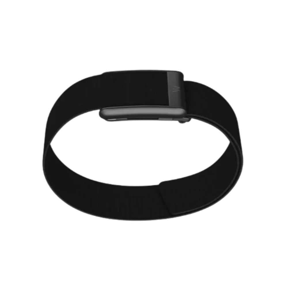 Whoop 5.0 Peak / MG Life  Coreknit Jet Black Bicep Band (Strap Only)