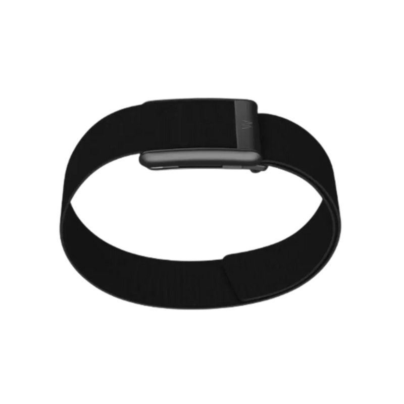 Whoop 5.0 Peak / MG Life  Coreknit Jet Black Bicep Band (Strap Only)