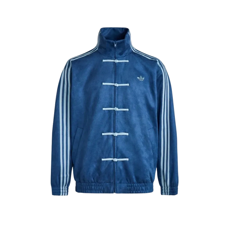 Adidas Originals CTT Chinese Track Top Casual Jacket Light Grey Blue