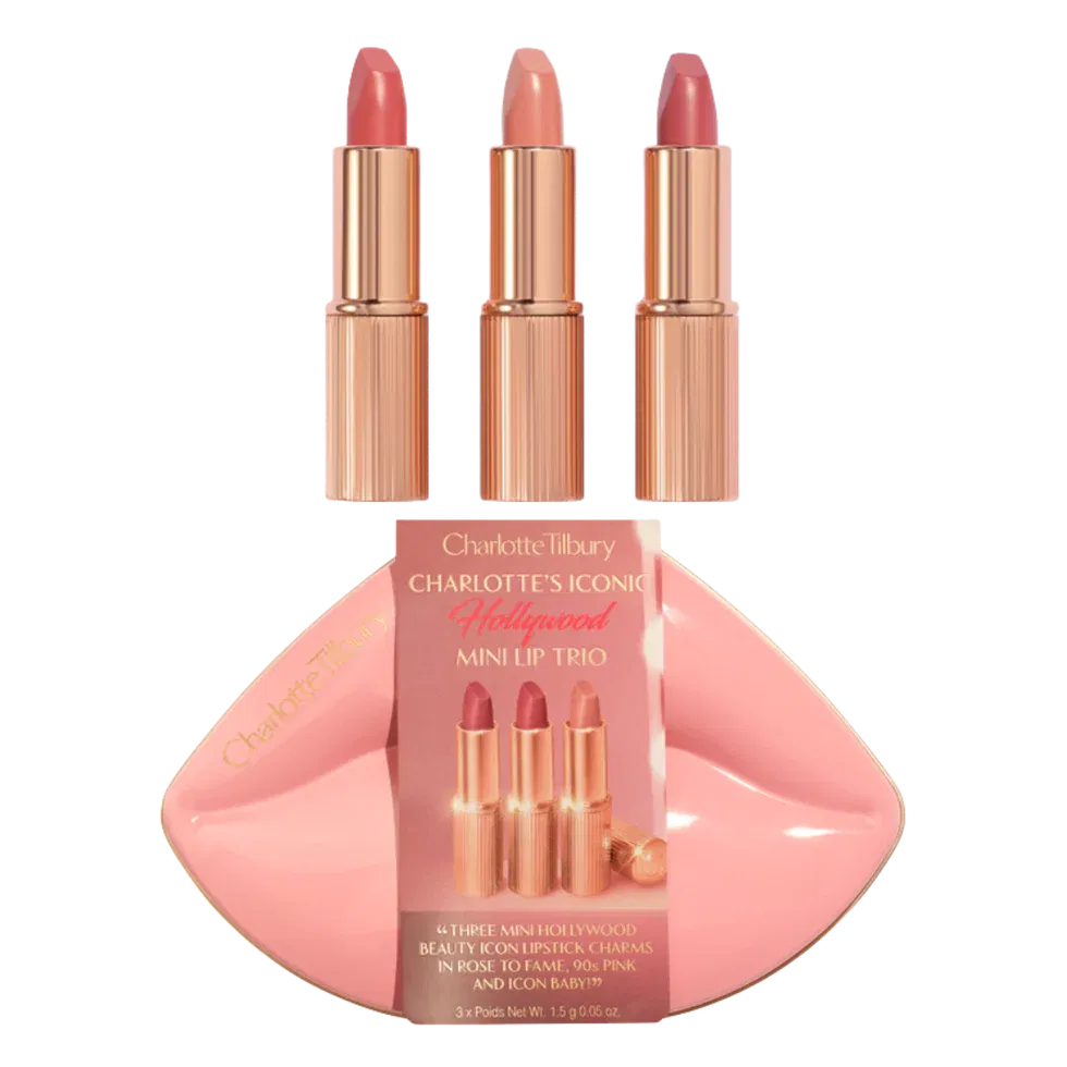 Charlotte Tilbury Hollywood Iconic Mini Lip Trio 3*1.5G