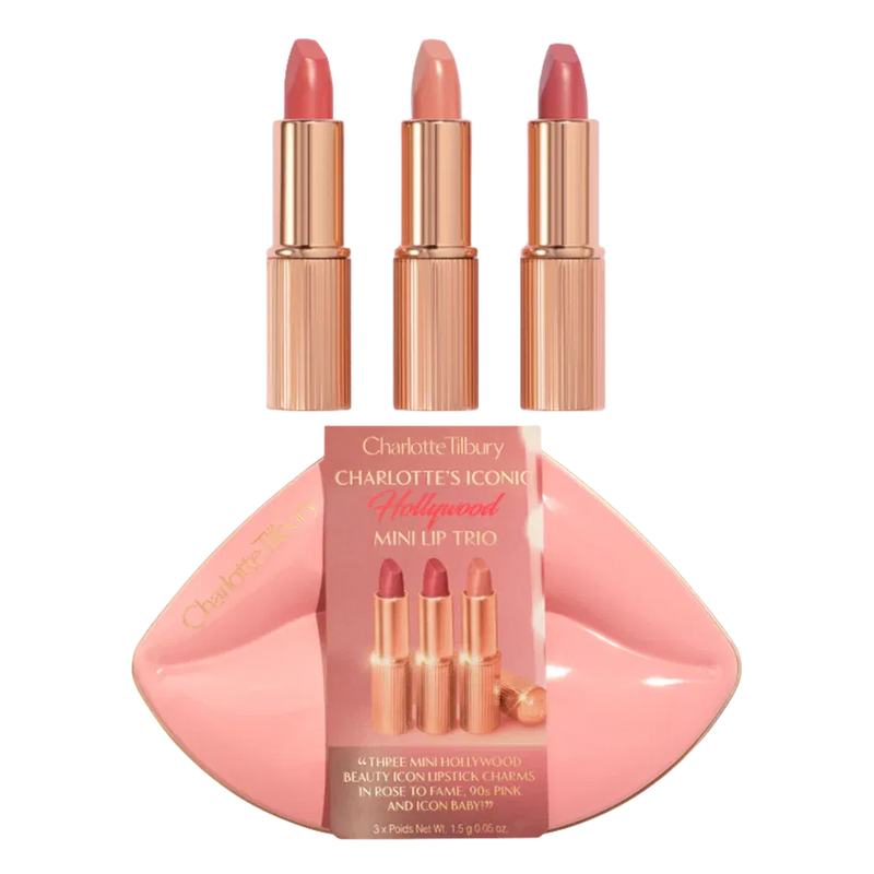 Charlotte Tilbury Hollywood Iconic Mini Lip Trio 3*1.5G