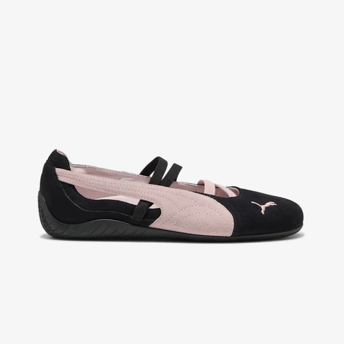 PUMA SPEEDCAT SUEDE BALLET { PUMA BLACK-MAUVE MIST