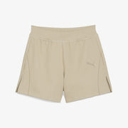 Puma DARE TO MUTED MOTION FLARED SHORTS { ALMOND