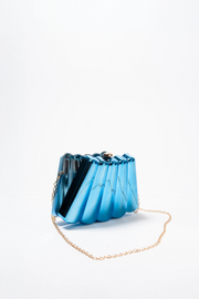 Azure Prism Clutch