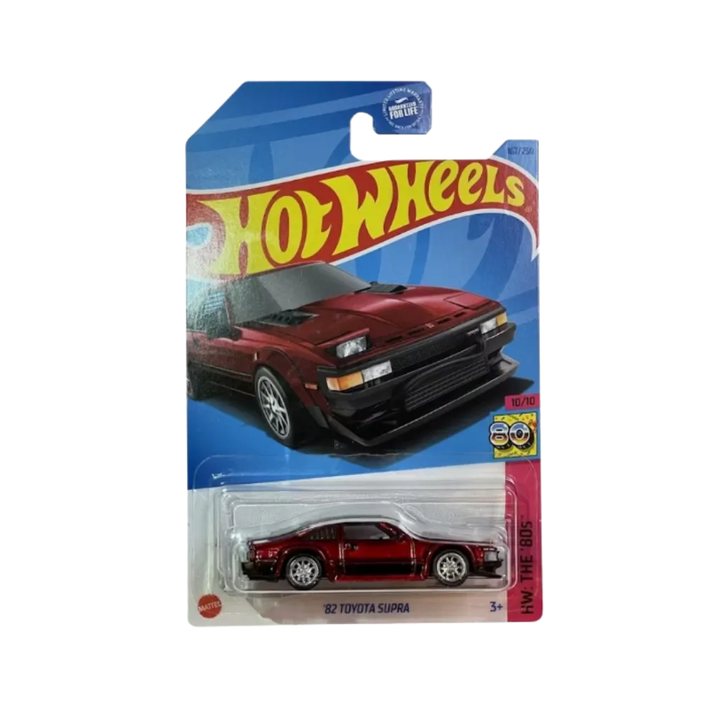 Hot Wheels Super Treasure Hunt 2023 82 Toyota Supra Red