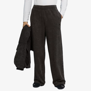 Puma FUTURE ARCHIVE OVERSIZED KNIT PANTS { PUMA BLACK