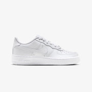 Nike AIR FORCE 1 LE (GS) "WHITE/WHITE/WHITE"