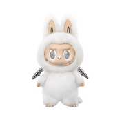 Pop Mart The Monsters Labubu Zimomo Angel in Clouds Figure + Tote Bag