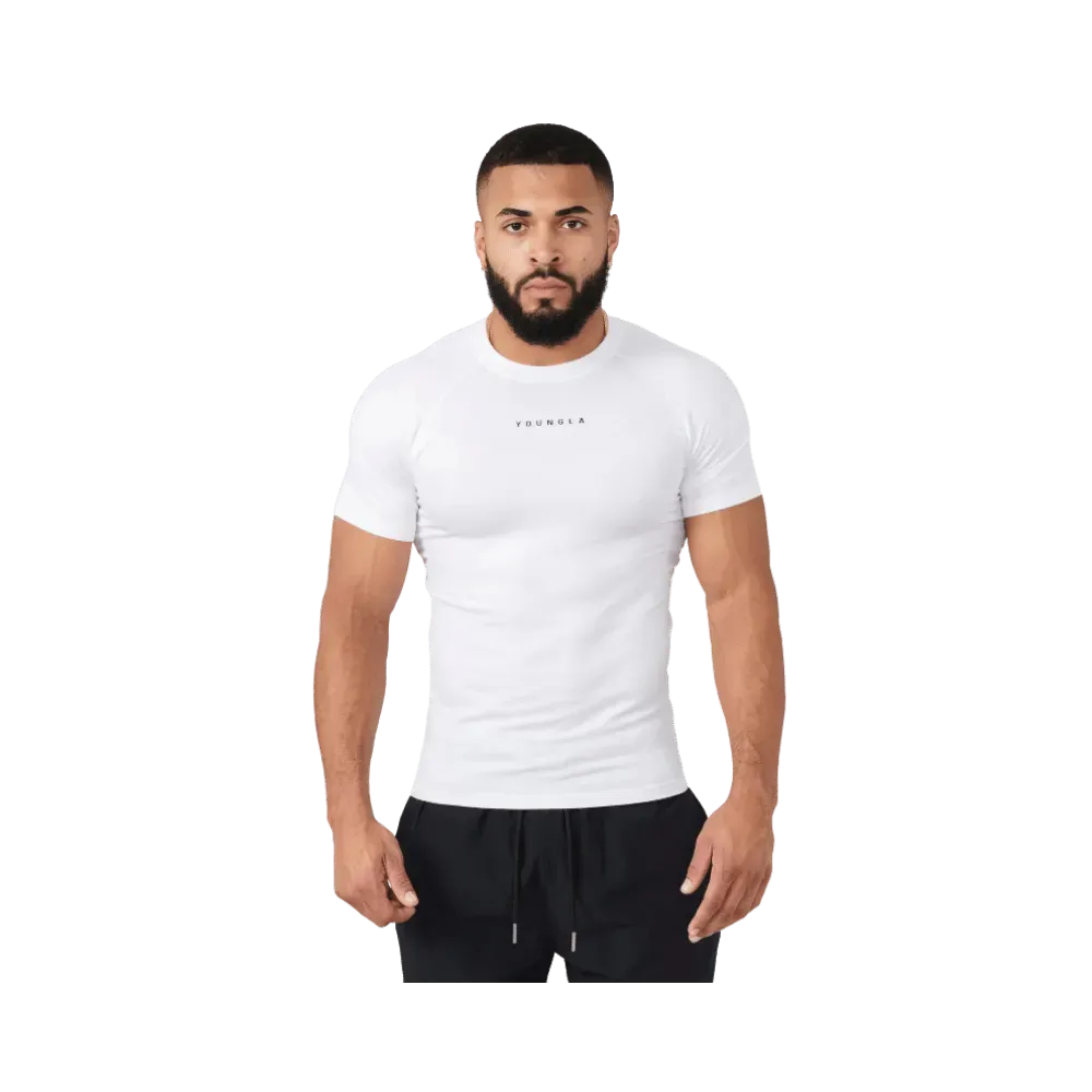 Young LA SuperVillain Compression Tees White