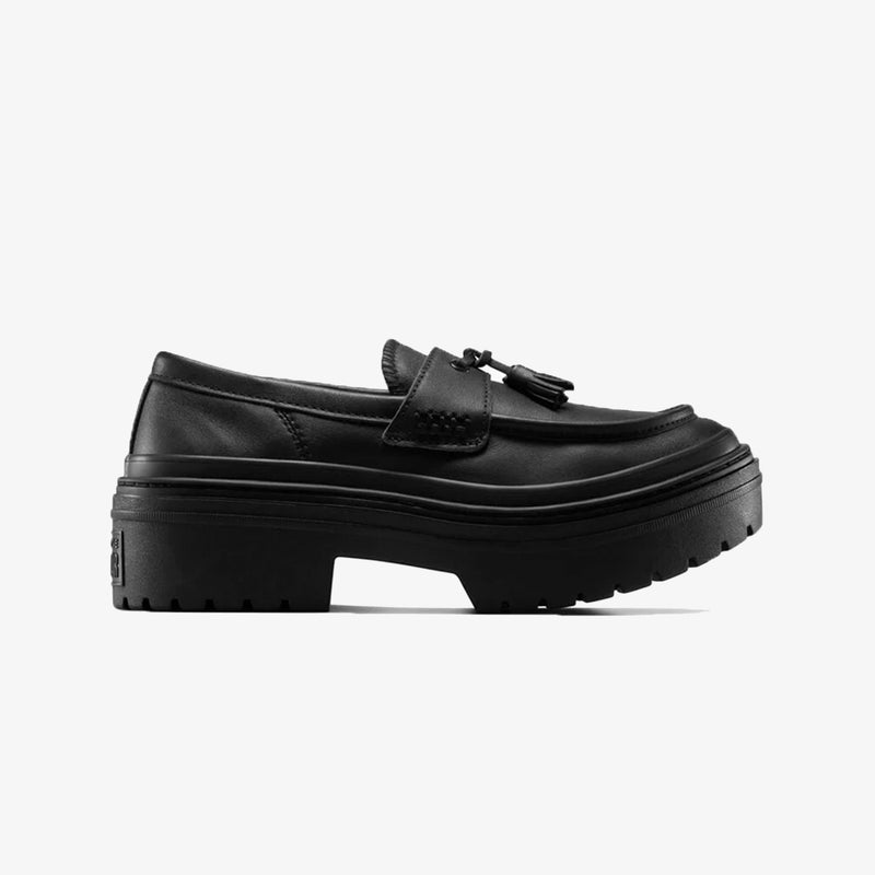Converse CHUCK TAYLOR ALL STAR LUGGED HEEL LOAFER CUERO { BLACK