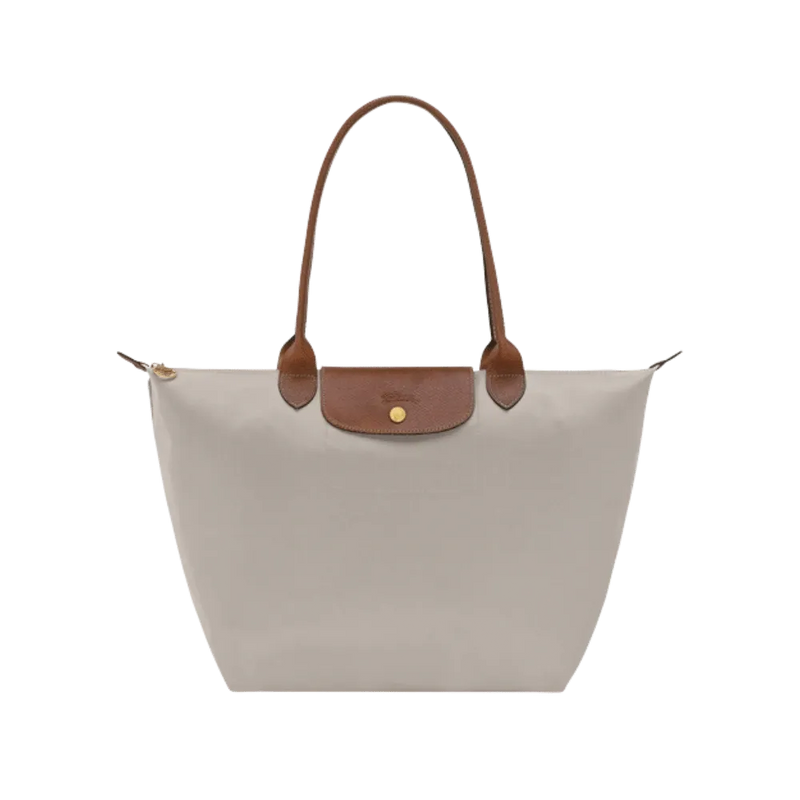 Longchamp Le Pliage Original L Tote bag Pebble - Recycled canvas