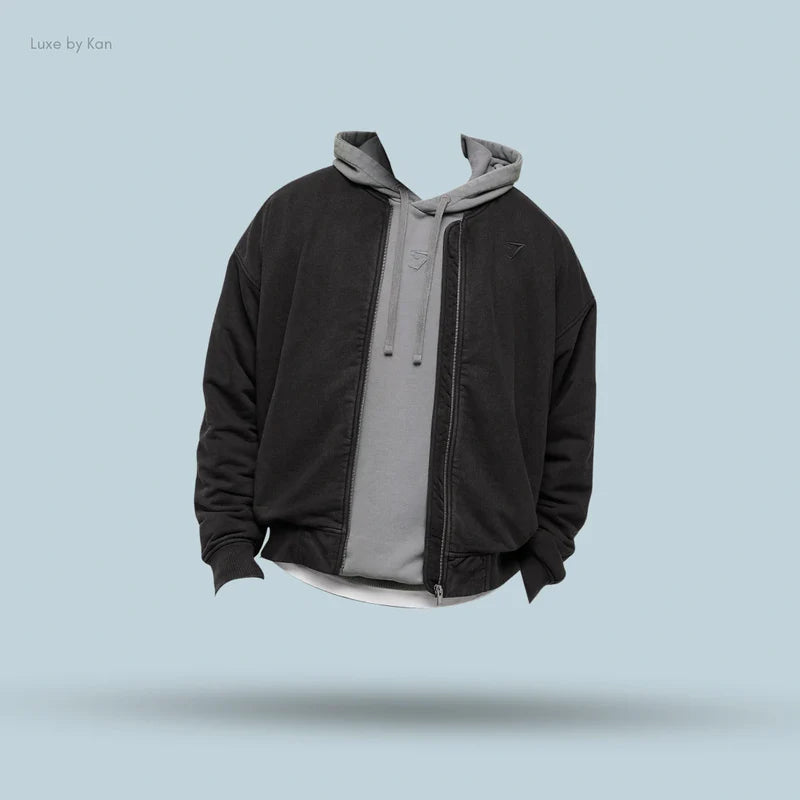 Gymshark Power Washed Jersey Track Jacket