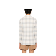 Cotton Double-Breasted Jacket