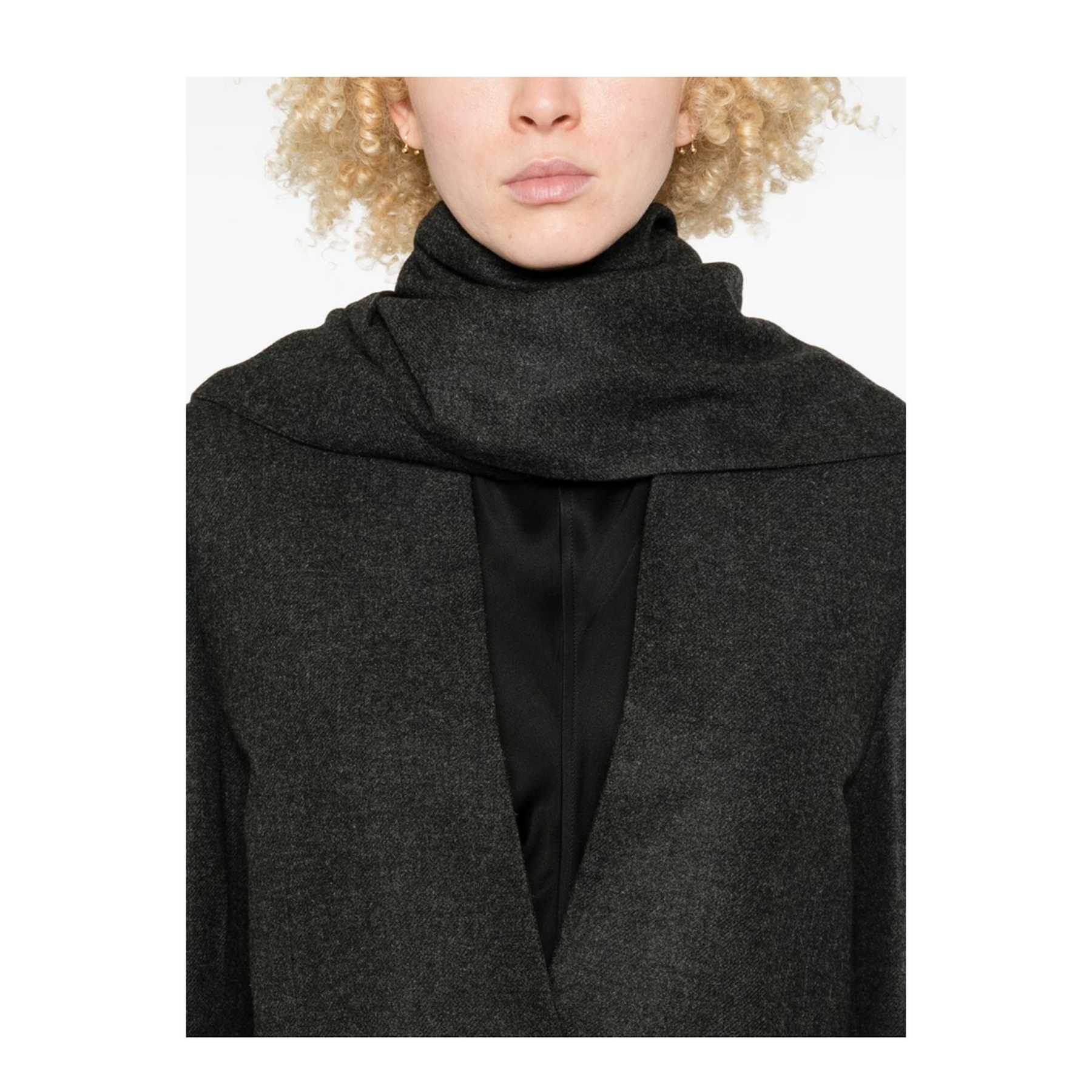 Viscose and Wool Blazer