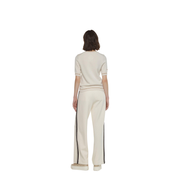 Wide-Leg Bouclé Pants