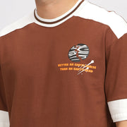 Rich Mocha Cut & Sew T-Shirt
