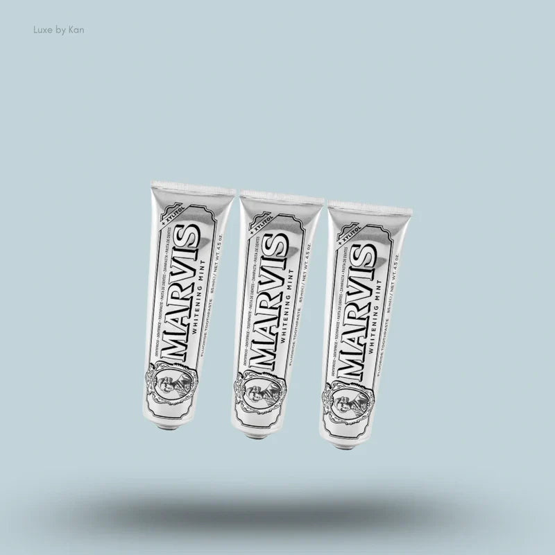 Marvis Whitening Mint Toothpaste Bundle (3x85ml)