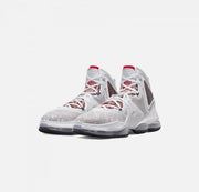 Nike LEBRON 19 { WHITE / UNIVERSITY RED