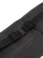 pleated silk cummerbund belt