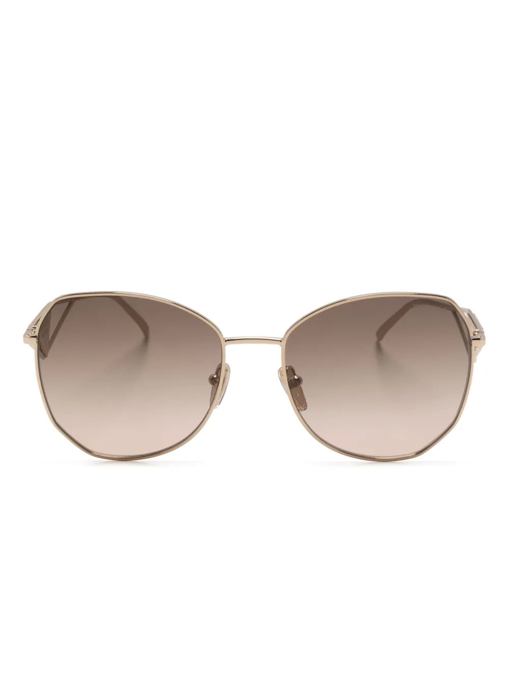 gradient oversized-frame sunglasses