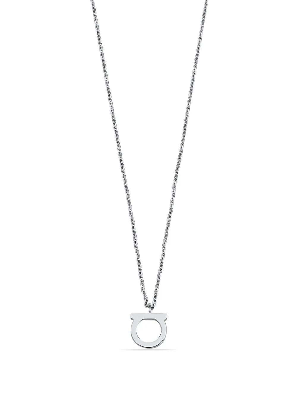 Gancini cable-link necklace
