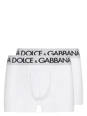 logo-print cotton boxers (set of two)