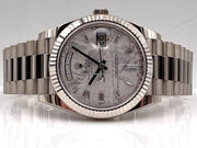 Rolex | Day-Date | 228239-0055 | White gold | 40 mm | White gold | Grey | Automatic