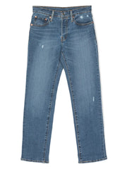 ripped-detail jeans