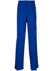 wide-leg tailored trousers