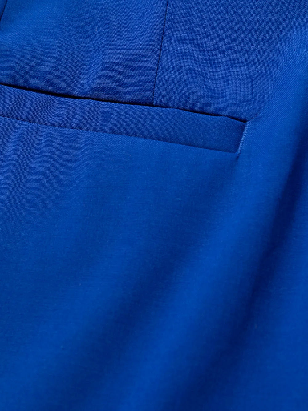 wide-leg tailored trousers