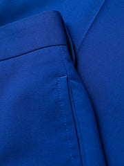 wide-leg tailored trousers