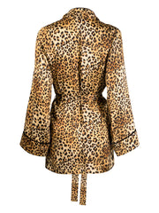 Golden Hollywood silk pyjama set