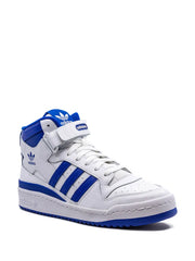 Forum Mid "White/Royal" sneakers