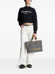 logo-plaque tote bag